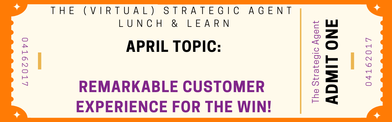 April Strategic Agent Lunch & Learn